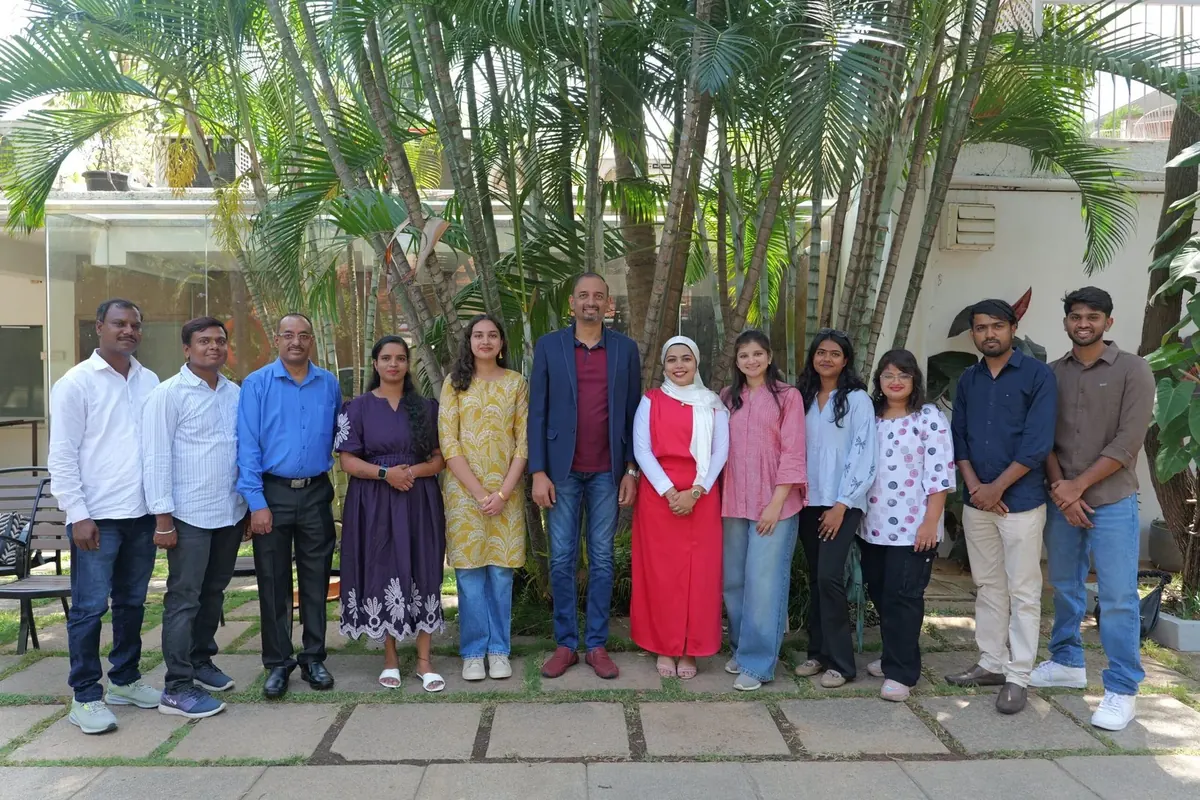 The WOW Presence team together in Mysuru